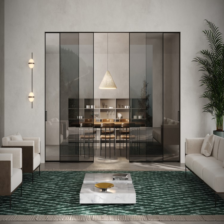 aluminum folding glass doors (2)